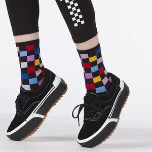 Vans era stacked suede leather